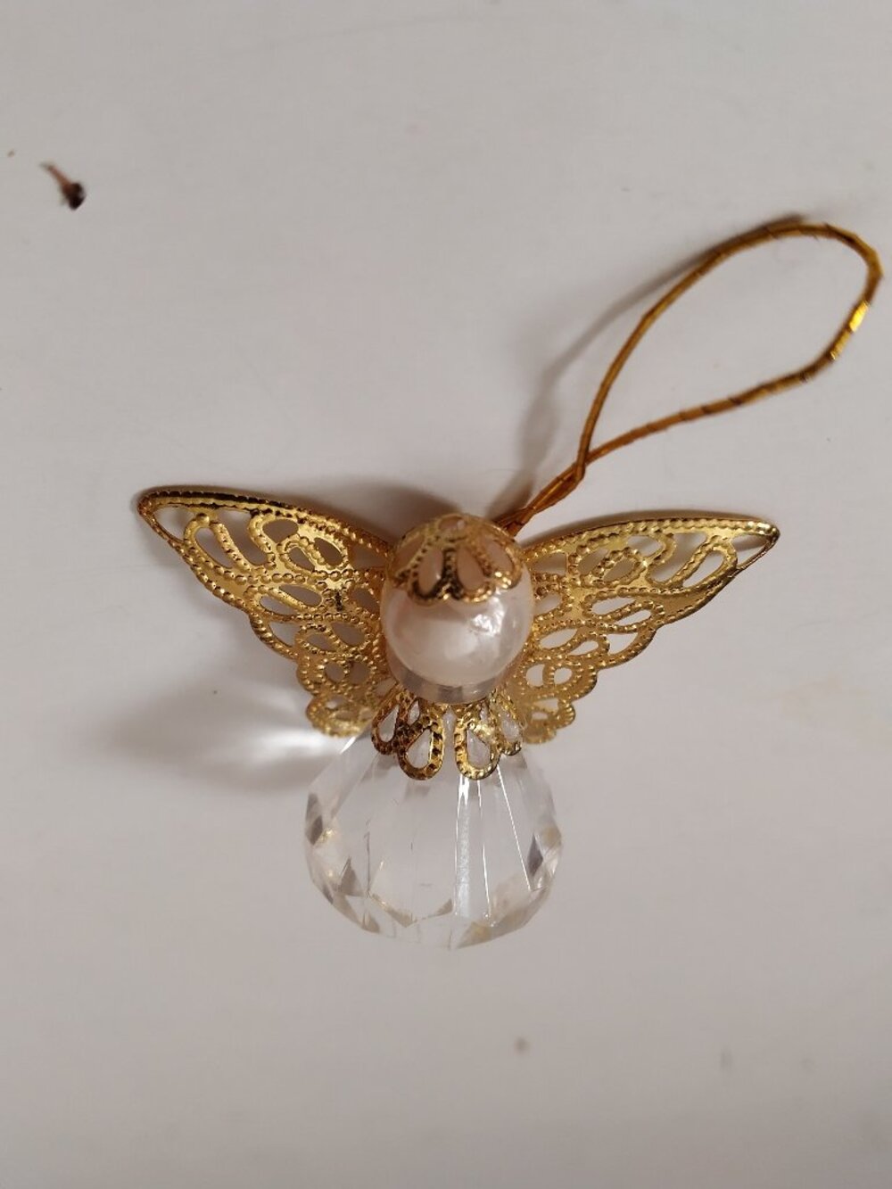 Vintage Mini Angle Xmas Ornament